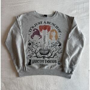 Disney Hocus Pocus Sweatshirt Kids Size Large ( Fit Like Women Small )
